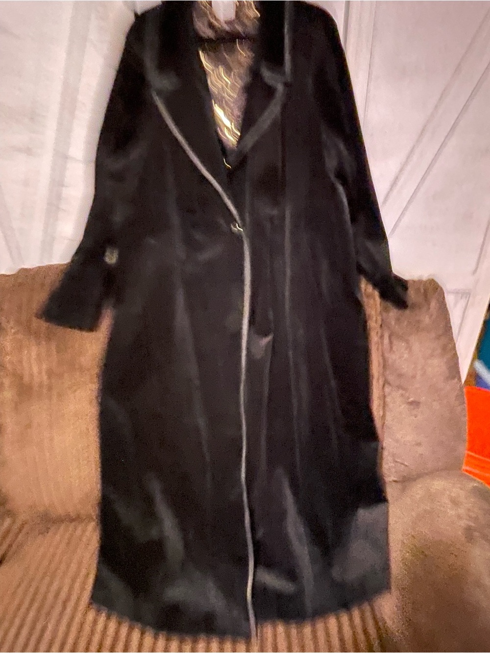 torrid Black Harry Potter Long velvet material Trench Coat